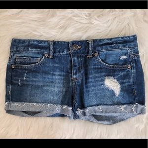 VINTAGE Aeropostale Denim Shorts Size 1/2